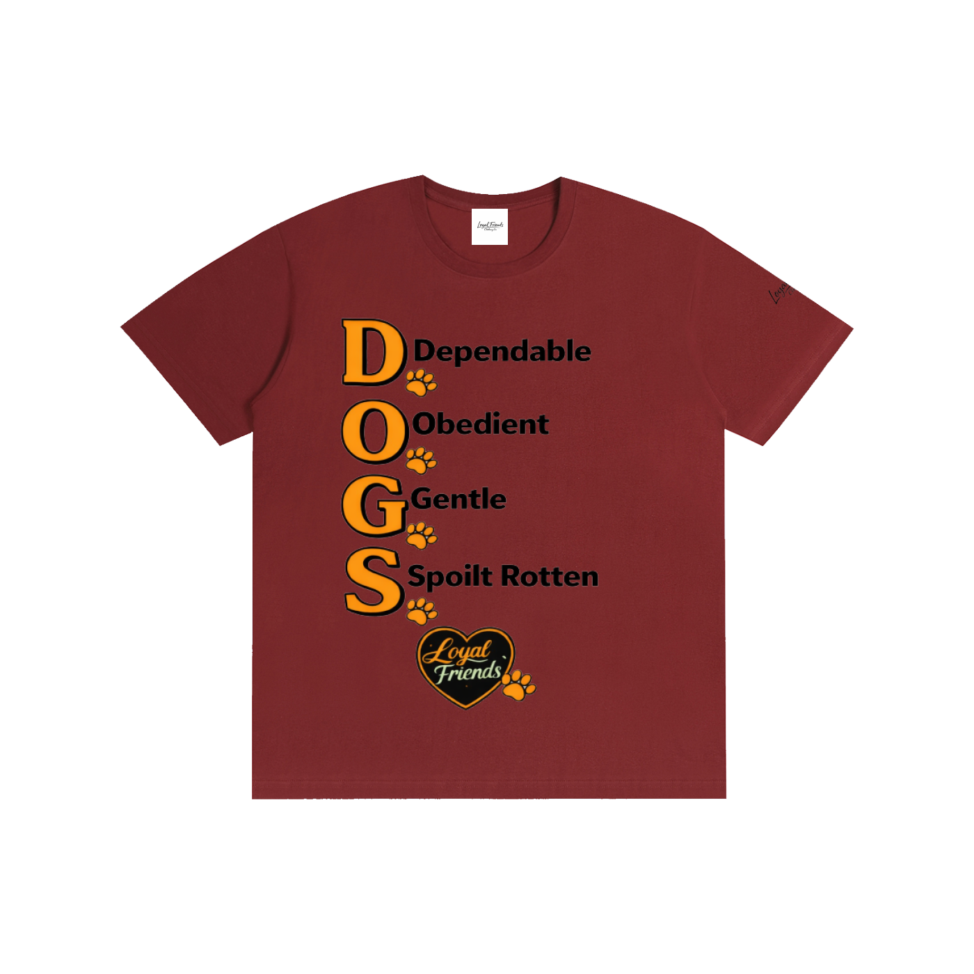Loyal Friends Anagram Tee | Unisex 100% Cotton Graphic T-Shirt