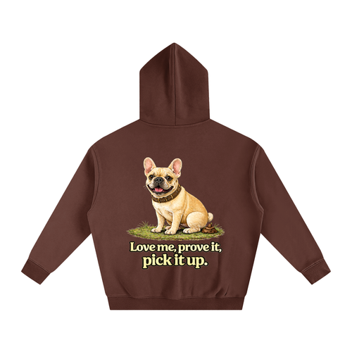 Frenchie Poo Hoodie | Premium Unisex Oversized Hoodie