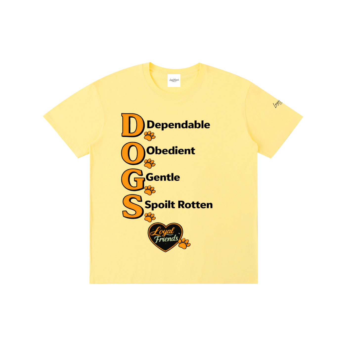 Loyal Friends Anagram Tee | Unisex 100% Cotton Graphic T-Shirt