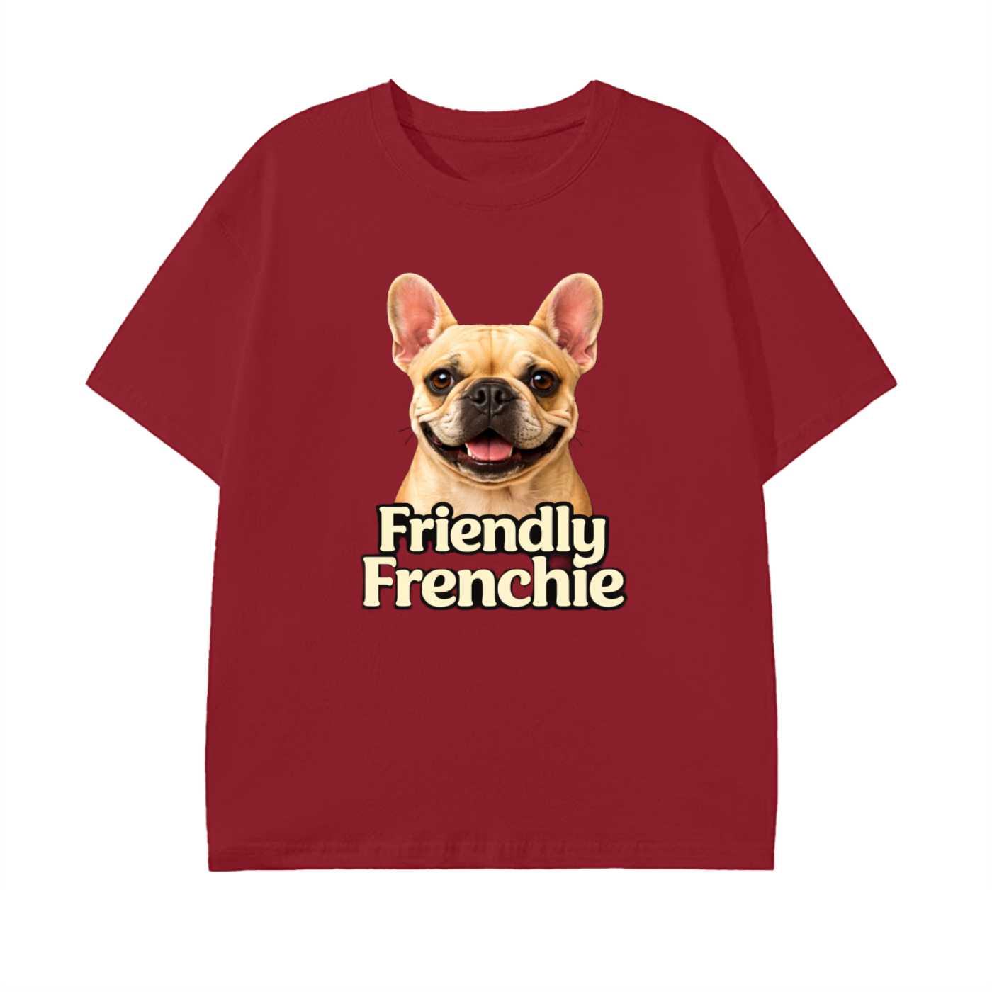 Friendly Frenchie Pure Cotton Unisex T-Shirt