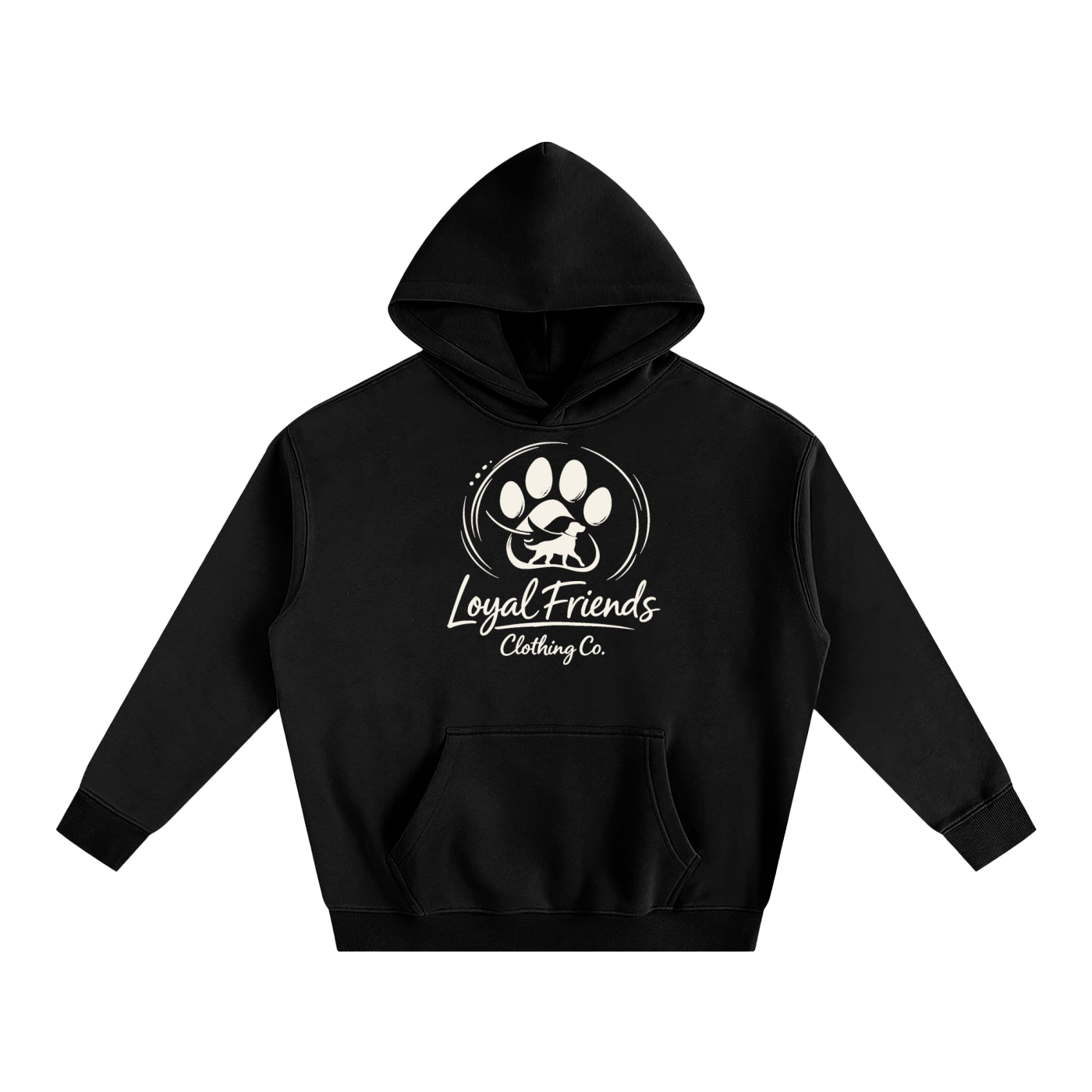 Dashing Dachshund Oversized Fleece Hoodie