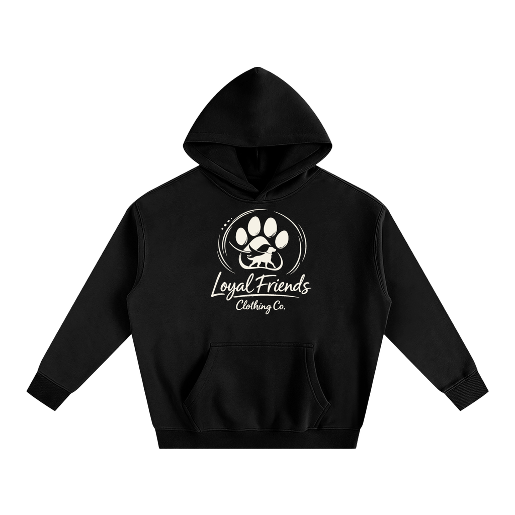 Friendly Frenchie Oversized Fleece Hoodie