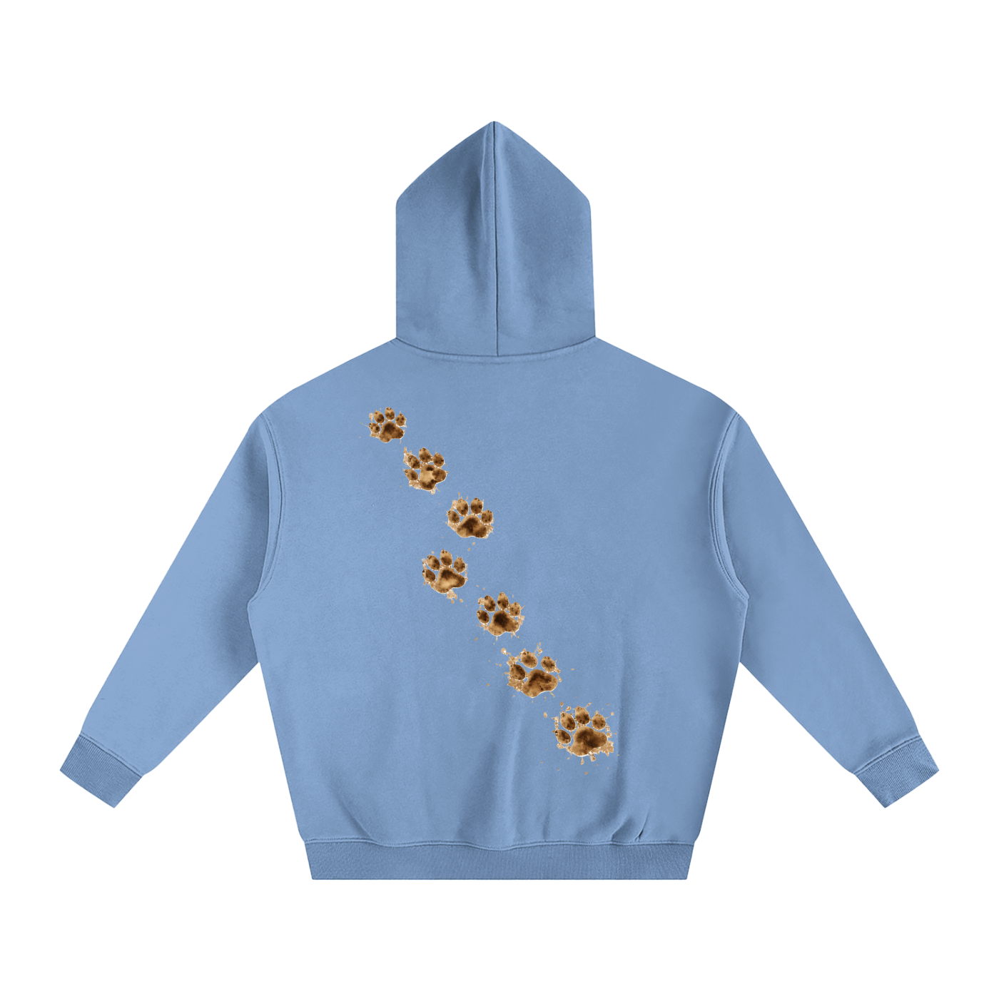 Loyal Friends Muddy Paw Print Hoodie | Premium Unisex Oversized Hoodie