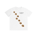 Loyal Friends Muddy Paw Prints Tee | Unisex 100% Cotton Graphic T-Shirt