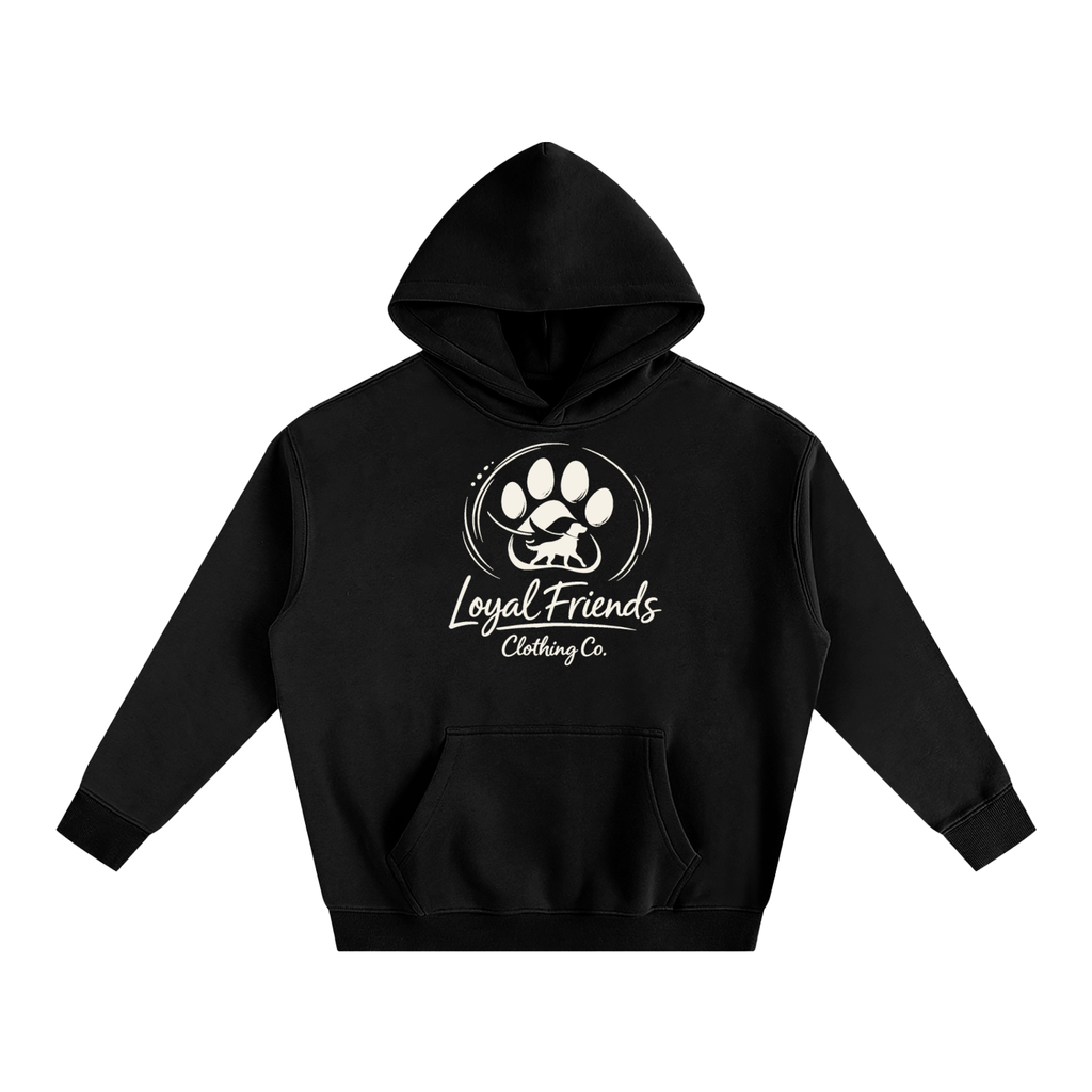 Snug Pug Oversized Fleece Hoodie