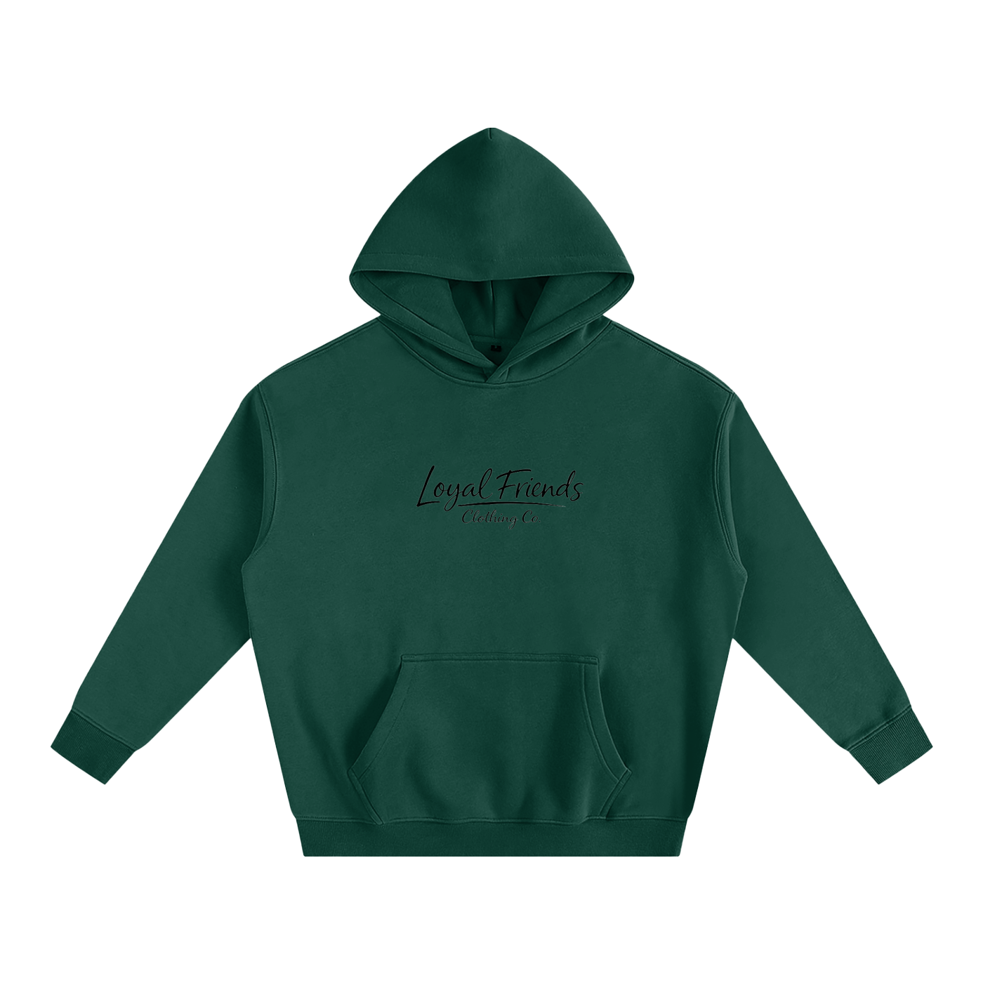 Loyal Friends Muddy Paw Print Hoodie | Premium Unisex Oversized Hoodie