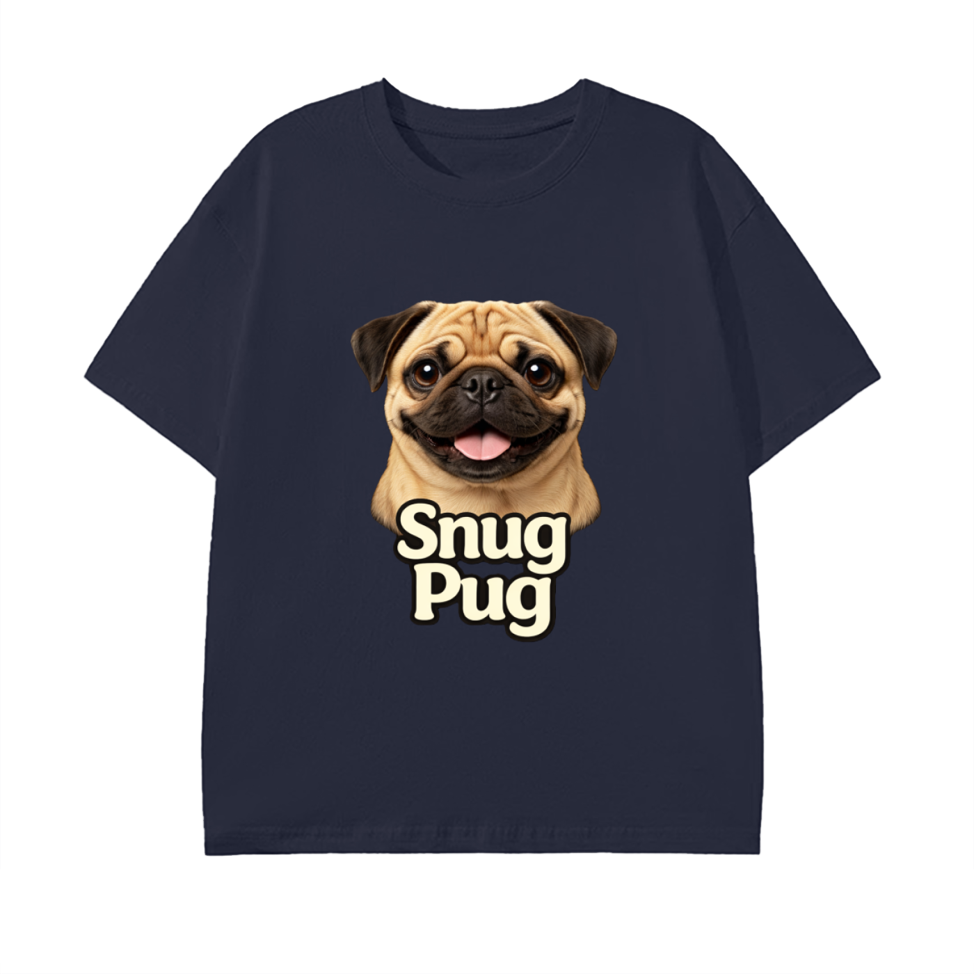 Snug Pug Pure Cotton Unisex T-Shirt