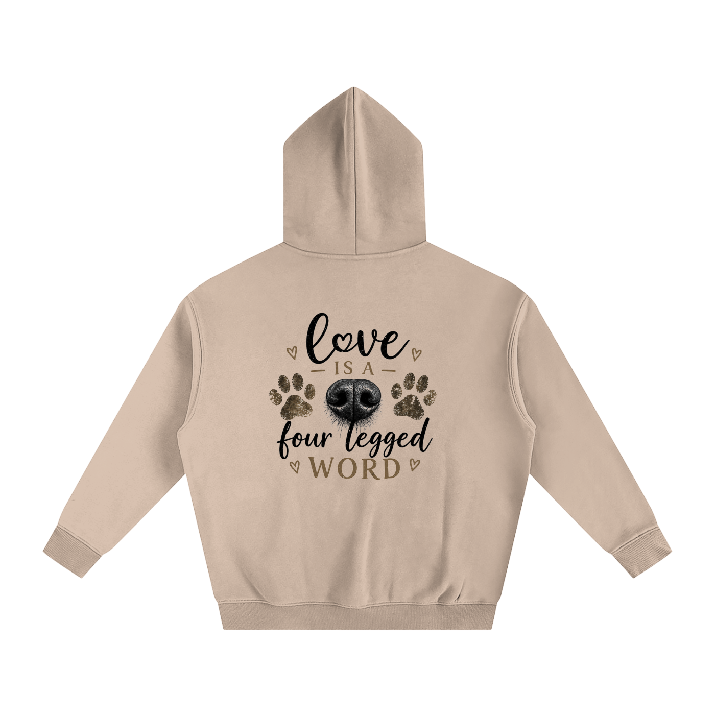 Oversize Fleeced Hoodie